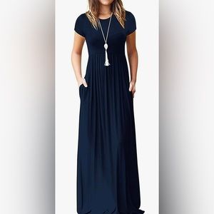Dearcase Maxi Short Sleeve Dress